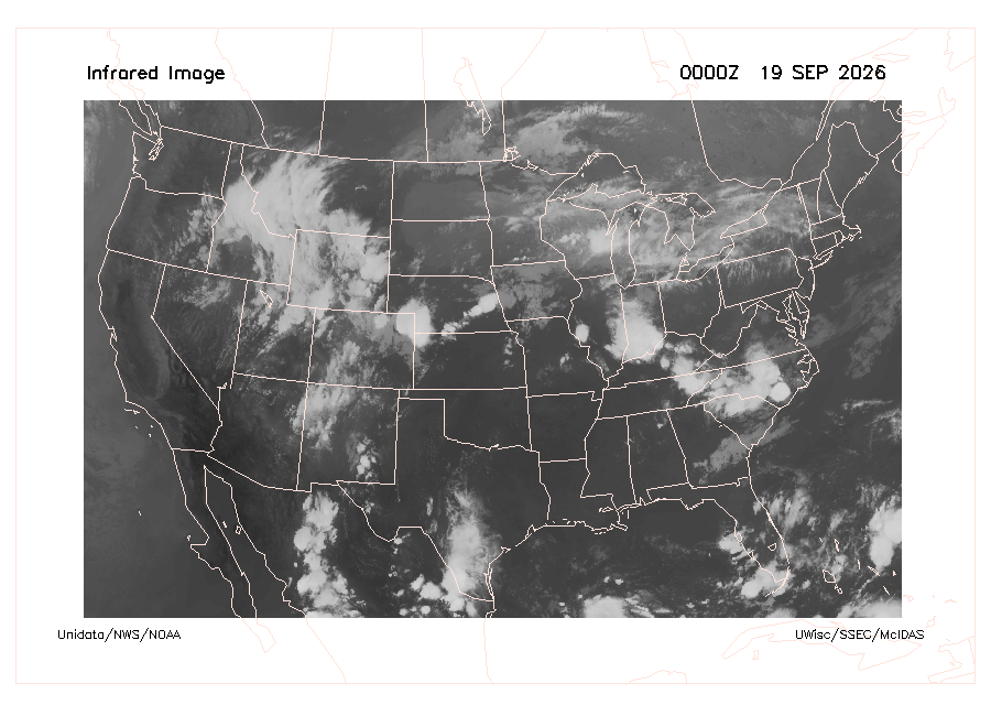 00Z IR Satellite Grayscale